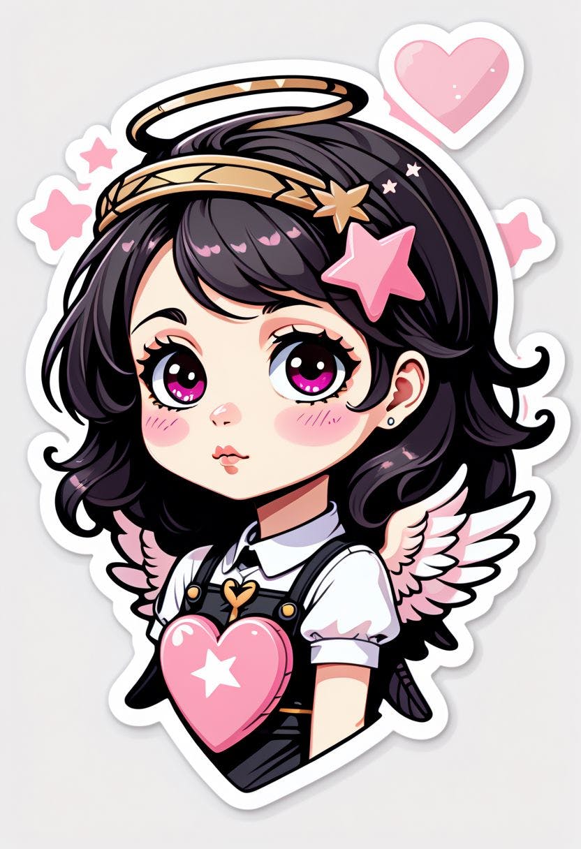 cute-girl-sticker